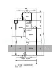 Blk 76 Whampoa Spring (Toa Payoh), HDB 3 Rooms #544725041